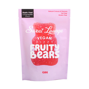 Sweet Lounge Vegan Fizzy Fruity Bears 130g