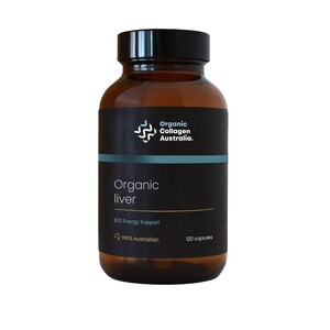 Organic Collagen Australia Organic Liver 120 capsules