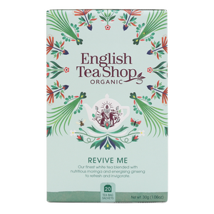 English Tea Shop Organic Wellness Tea Revive Me 20pc