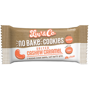 Luv Sum Luv & Co No Bake Cookies - Salted Cashew Caramel 2x20g