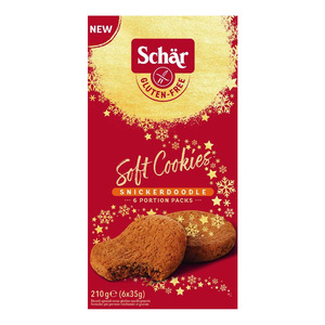 Christmas 2025 Schar Soft Cookies Cinnamon 210g