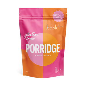 Bask & Co Gluten Free Porridge - Almond & Cinnamon 400g