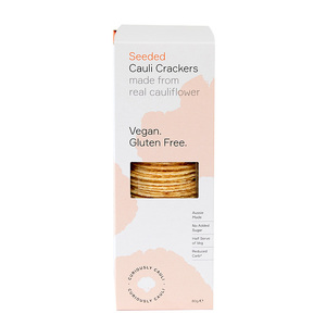 Curiously Cauli Crackers - Seeded 80g