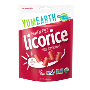 YumEarth Organic Licorice - Pomegranate 142g
