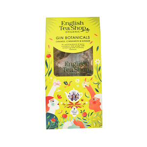 English Tea Shop Gin Botanical Orange, Cinnamon & Ginger 7 Pyramid Tea Bags