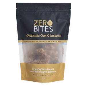 Zero Bites Organic Oat Clusters - Original 200g