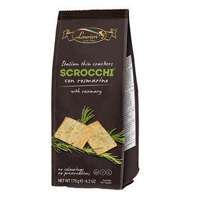 Laurieri Scrocchi Crackers - Rosemary 175g