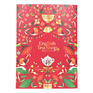 Christmas 2025 English Tea Shop Book Style Advent Calendar