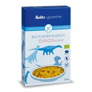 Alb-Gold Sietz Organic Kids Pasta Gluten Free Dinos 250g