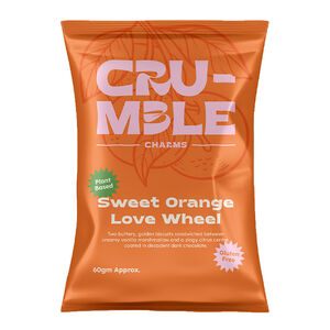 Crumble Charms Sweet Orange Love Wheel 60g