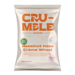 Crumble Charms Hazelnut Haze Crème Wheel 60g