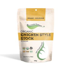 Splendor Garden Organic Plant-Based Stock Powder - Chicken Style 150g
