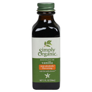 Simply Organic Vanilla Flavouring (Non Alcoholic) 59ml