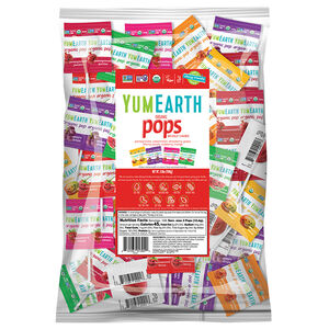 YumEarth Organic Assorted Lollipops Refill Bag 250pcs