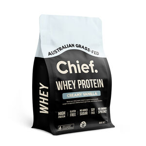 Chief Whey Protein Concentrate - Creamy Vanilla 900g
