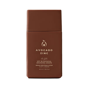 Avocado Zinc SPF50 Physical Bronzing Drops 40ml