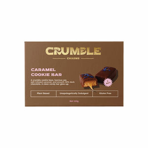 Crumble Charms Caramel Cookie Bar 2pk 110g