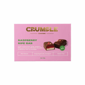 Crumble Charms Raspberry Ripe Bar 2pk 110g