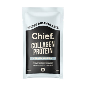 Chief Grass-Fed Collagen Protein Sachet - Creamy Vanilla 15g