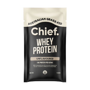 Chief Whey Protein Concentrate Sachet - Unflavoured 30g