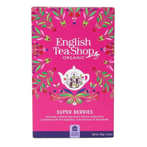 English Tea Shop Organic Superberries Teabags 20pc