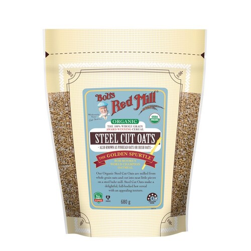 Bob's Red Mill Steel Cut Oats - Organic 680g