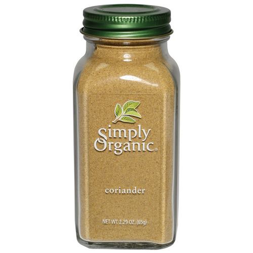 Simply Organic Coriander Seed Ground LARGE GLASS 85g