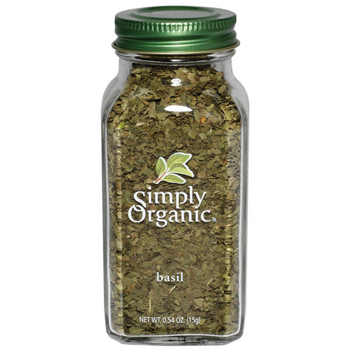 Simply Organic Basil LARGE GLASS 15g