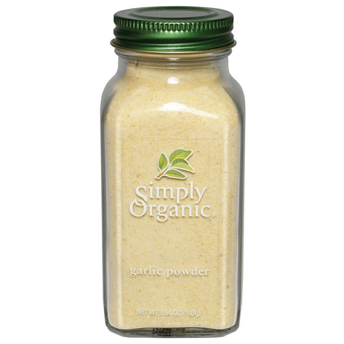 Simply Organic Garlic Powder LARGE GLASS 103g