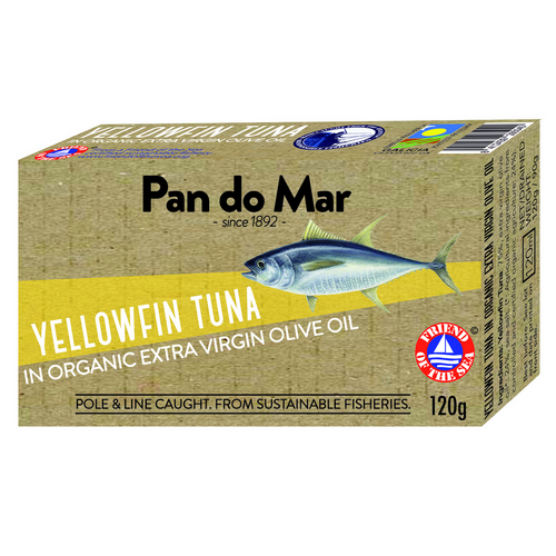 Pan do Mar Light Tuna in Organic Olive Oil 120g