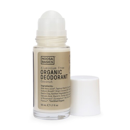 Noosa Basics Deodorant Roll On - Coconut 50ml