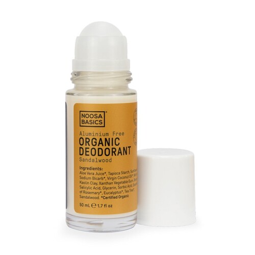 Noosa Basics Deodorant Roll On - Sandalwood 50ml