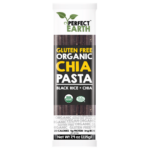 Perfect Earth Organic Rice & Chia Pasta - Black 225g