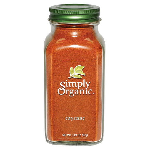 Simply Organic Cayenne Pepper LARGE GLASS 81g