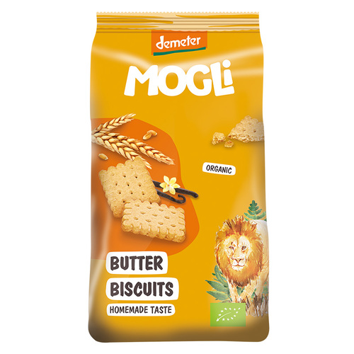Mogli Organic Butter Biscuits 125g