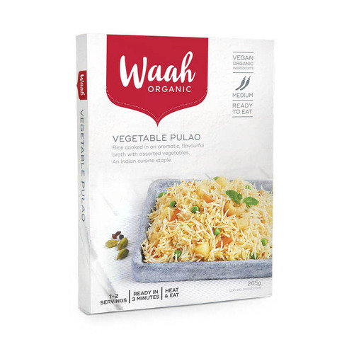 Waah Organic Vegetable Pulao 265g