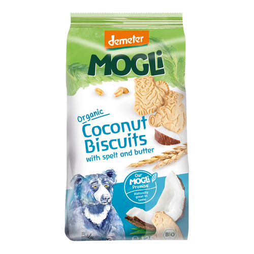 Mogli Organic Coconut Biscuits 125g