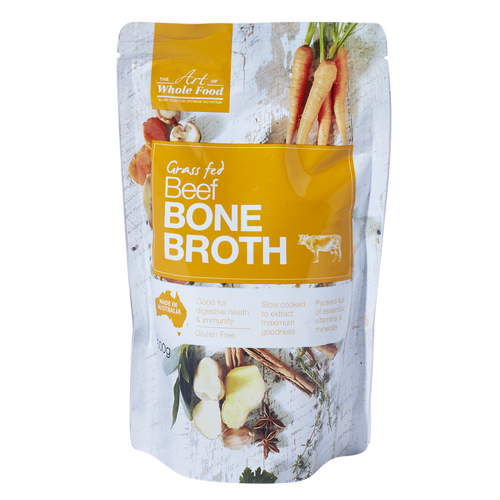 The Art of Whole Food Grass Fed Beef Bone Broth 500g