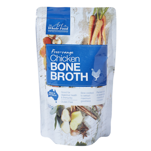 The Art of Whole Food Free Range Chicken Bone Broth 500g