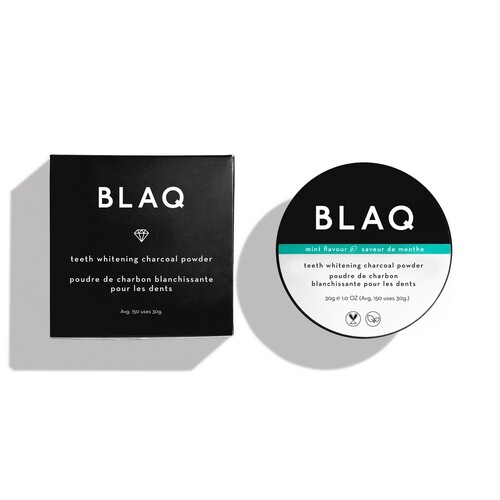 Blaq Teeth Whitening Charcoal Powder 30g