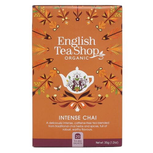 English Tea Shop Organic Intense Chai 20pc