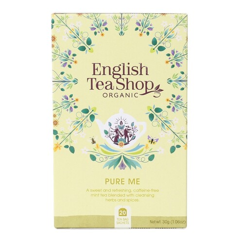 English Tea Shop Organic Wellness Tea Pure Me 20pc