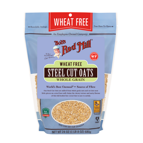 Bob's Red Mill Steel Cut Oats Pure Wheat Free 680g