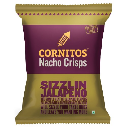 Cornitos Nacho Crisps - Sizzlin Jalapeno 150g