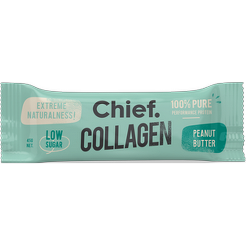 Chief Collagen Protein Bar - Peanut Butter 45g