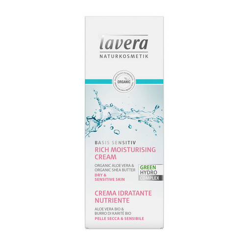 Lavera Basis Sensitiv Regenerating Moisturising Cream 50ml