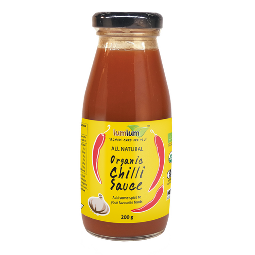 Lum Lum Organic Chilli Sauce 200g