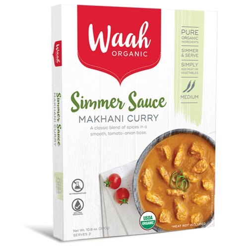 Waah Organic Simmer Sauce - Makhani Curry 300g