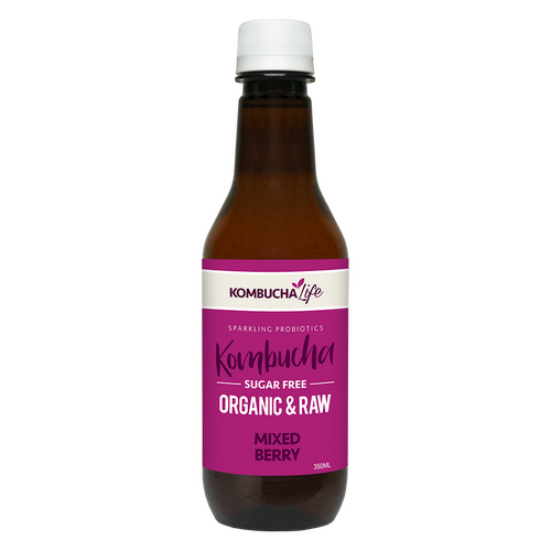 Kombucha Life - Organic & Raw Mixed Berry 350ml