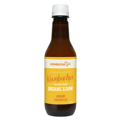 Kombucha Life - Organic & Raw Hemp & Mango 350ml